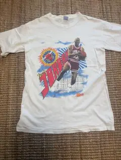90sヴィンテージ パトリック ユーイング 両面リンクプリントTシャツ USA製 90sヴィンテージ パトリック ユーイング 両面リンクプリントTシャツ