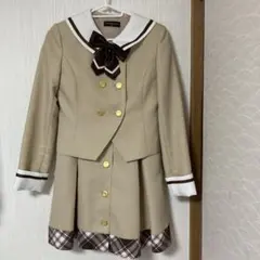 セーラー襟付きフォーマルドレス