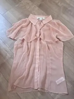 希少⭐︎Forever21 半袖 ブラウス ピンク S/Pのサムネイル