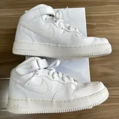 NIKE AIR FORCE 1 MID ホワイト スニーカー