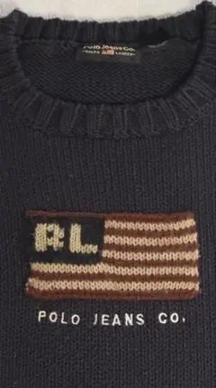 ラルフローレン POLO JEANS 星条旗 ニット