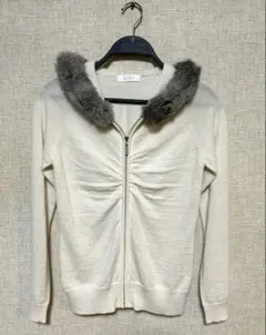 ニット パーカー