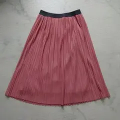 ピンク プリーツスカート Sサイズ