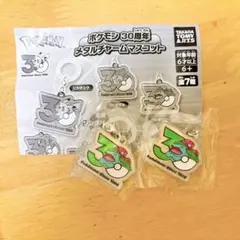 ポケモン30周年記念アクリルキーホルダー 2個セット