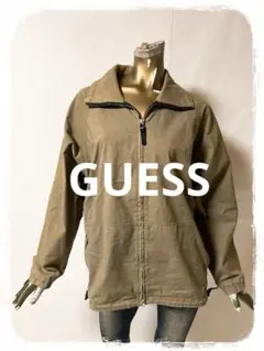 ☘️T18409☘️GUESS ジップアップ ジャケット M