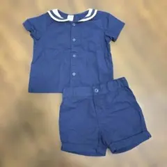 H&M 80㎝　セーラーカラーセットアップ