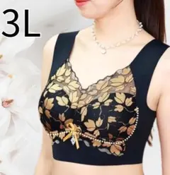 ノンワイヤー ナイトブラ 2枚組　3L