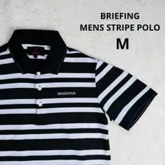 BRIEFING GOLF PANEL STRIPE POLO（BLK／M） - メルカリ