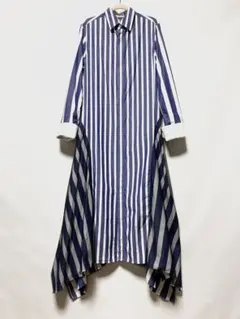 美品 ヨウジヤマモト y's ストライプ ロングシャツ ロングワンピースのサムネイル