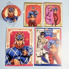ジョジョの奇妙な冒険 ミスタ ジョルノ アニメイト 特典 2枚セット