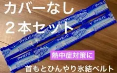 アイスノン　首もとひんやり氷結ベルト　２本　※カバーなし　熱中症対策　匿名配送のサムネイル