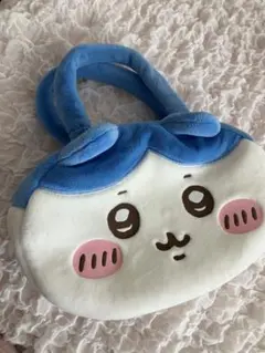 ちいかわ中国限定MINISOメイソウコラボ顔バッグ　ハチワレ