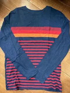GAP KIDS 長袖カットソー XXXL ネイビー/レッド/オレンジ