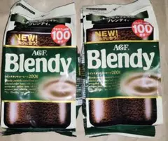 AGF Blendy インスタントコーヒー 詰め替え用 2袋セットのサムネイル