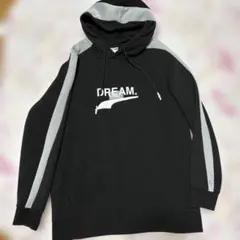 PUMA フード付き ブラックパーカー