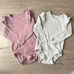 H&M ベビー ロンパース 2枚セット 74cmのサムネイル