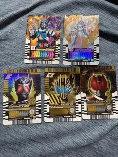 仮面ライダー　ガッチャード　ライドケミーカード　５枚セット