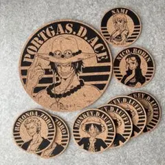 ワンピース コルクコースターセット 5種 グランドアリーナツアー限定