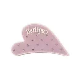 Herlipto ハート型 ヘアクリップ ピンク - メルカリ