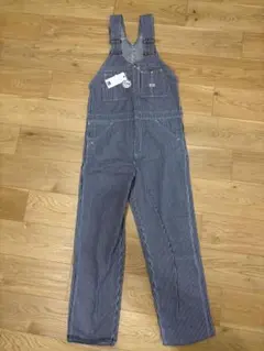 Lee ストライプ オーバーオール