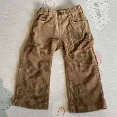 コーデュロイ カモフラージュパンツ