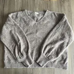 長袖ニットセーター