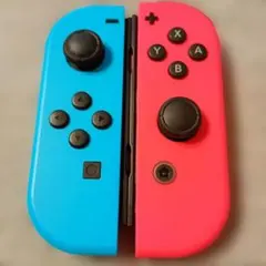 【美品純正完動品】任天堂 Joy-Con コントローラー 青赤⑧