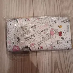 SNOOPY スヌーピー コミックプリント 長財布