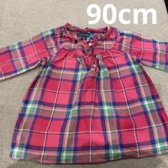 Ralph Lauren ピンク系チェックシャツ