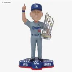 Will smith ウィル・スミス ボブルヘッド フィギュア ウィル・スミス選手＃16 Dodgers 5月18日ドジャース球場先着