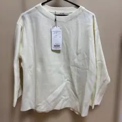 新品未使用タグ付き　SHOO・LA・RUE アイボリー 長袖ニット