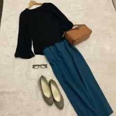 オフィスカジュアル セットアップ コーデ きれいめ テーパードパンツ L 美品