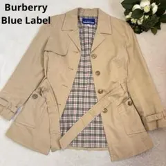 Burberry Blue Label トレンチコート ベージュ ノバチェック