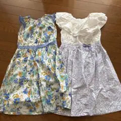 CHOPIN ノースリーブ ワンピース 2点セット 130cm