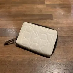 Calvin Klein カルバンクライン　コインケース　ホワイト