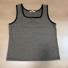 CPCM タンクトップ ドット柄