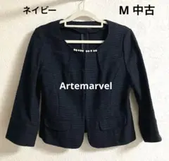 レディース トップス ノーカラージャケット フォーマル M 中古