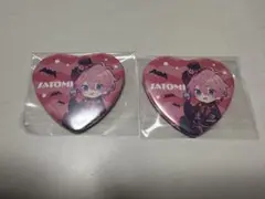 さとみ ハロウィン2023 缶バッジ2個セット