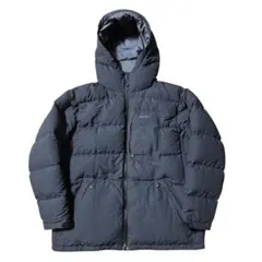 名作 patagonia 06年製 ダウンパトロールジャケット L ネイビー