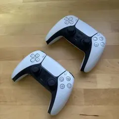 【純正】PS5 デュアルセンス ワイヤレスコントローラー 白 ジャンク　即発送