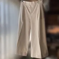 KUMIKYOKUパンツ白