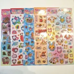 平成ハピハピコレクション　5シートセット　サンエックス