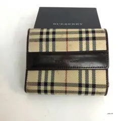 53【未使用級】BURBERRY 二つ折り財布 がま口 - メルカリ
