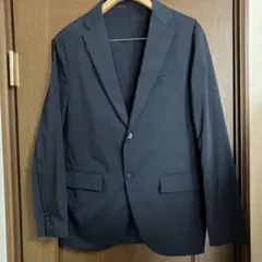 UNIQLO ユニクロ　感動ジャケット　L ウルトラライト　ネイビー　テーラード