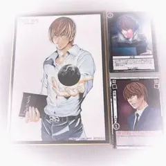 DEATHNOTE デスノート トレーディングカード 原画展 色紙 夜神月