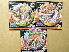 ONE PIECEコレクション缶バッジ　Autumn ゾロ　ルフィ　サンジ