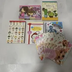 【平成レトロ】クラックス サンエックス メモ帳 シール帳 5冊セット おまけ付