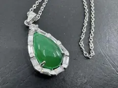 M4913 天然石　ネックレス　ヴィンテージ アクセサリー