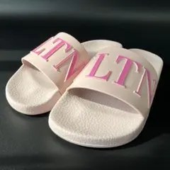 ヴァレンティノ サンダル VLTNロゴ ピンク 22cm相当 レディースのサムネイル