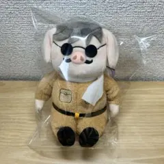 【希少】当時物　紅の豚　ポルコロッソ　ぬいぐるみ マニア必見！ 紅の豚 ポルコロッソL ぬいぐるみ - メルカリ